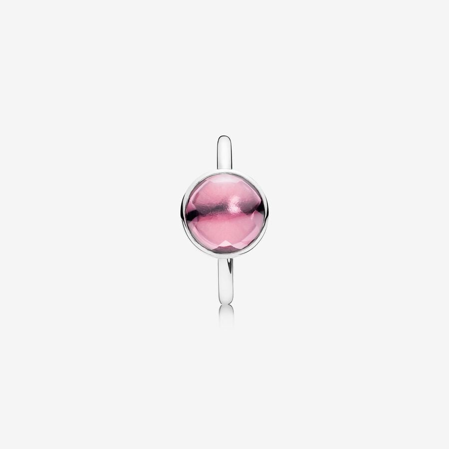 Pink Poetry Gem Ring