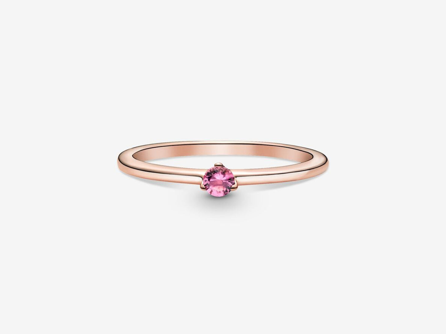 Pink Radiance Single Stone Ring