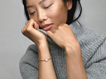 Pink Spiral Elegance Charm