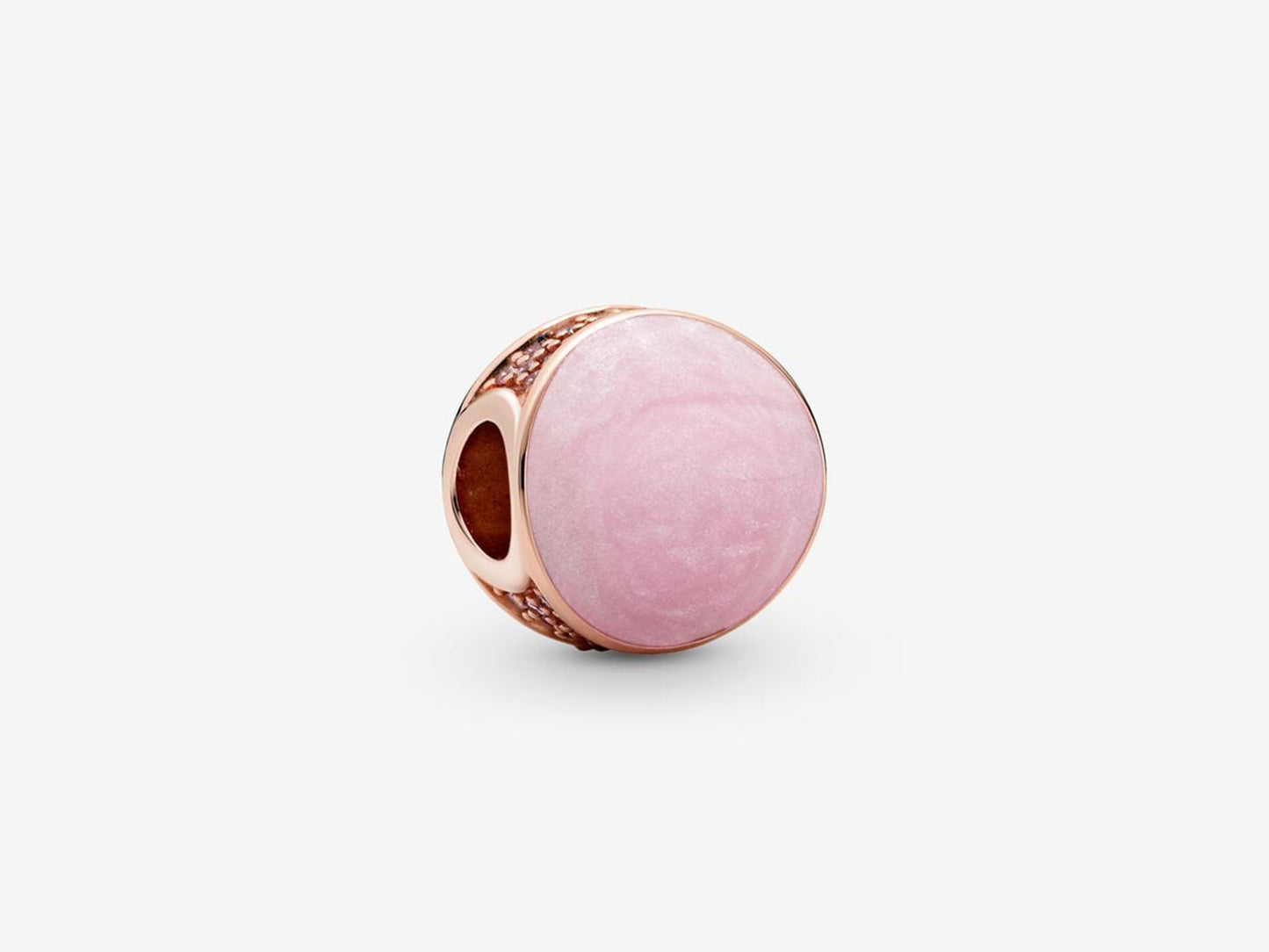 Pink Spiral Elegance Charm