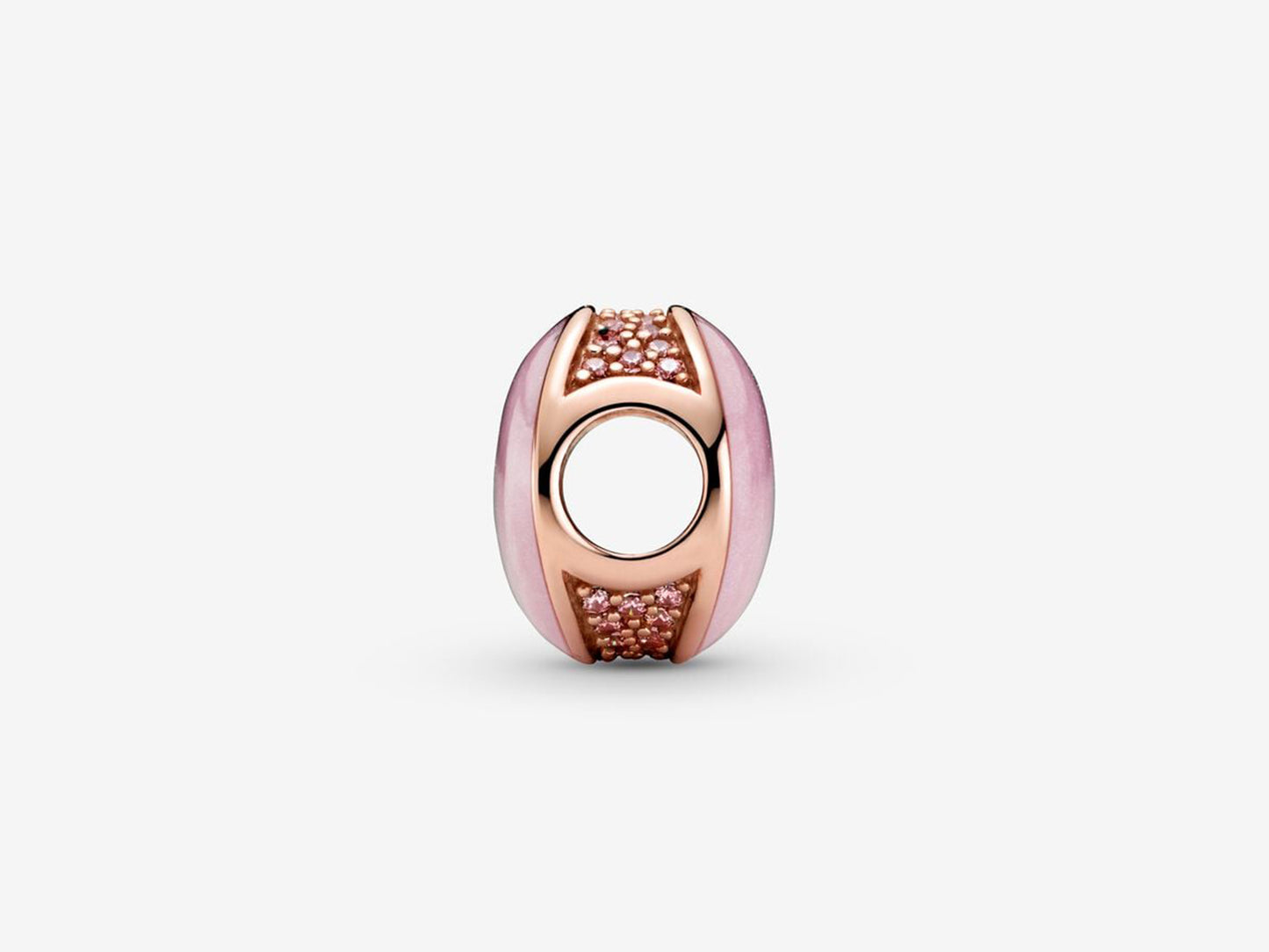 Pink Spiral Elegance Charm