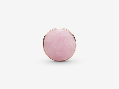 Pink Spiral Elegance Charm