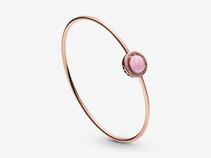 Pink Swirl Bangle
