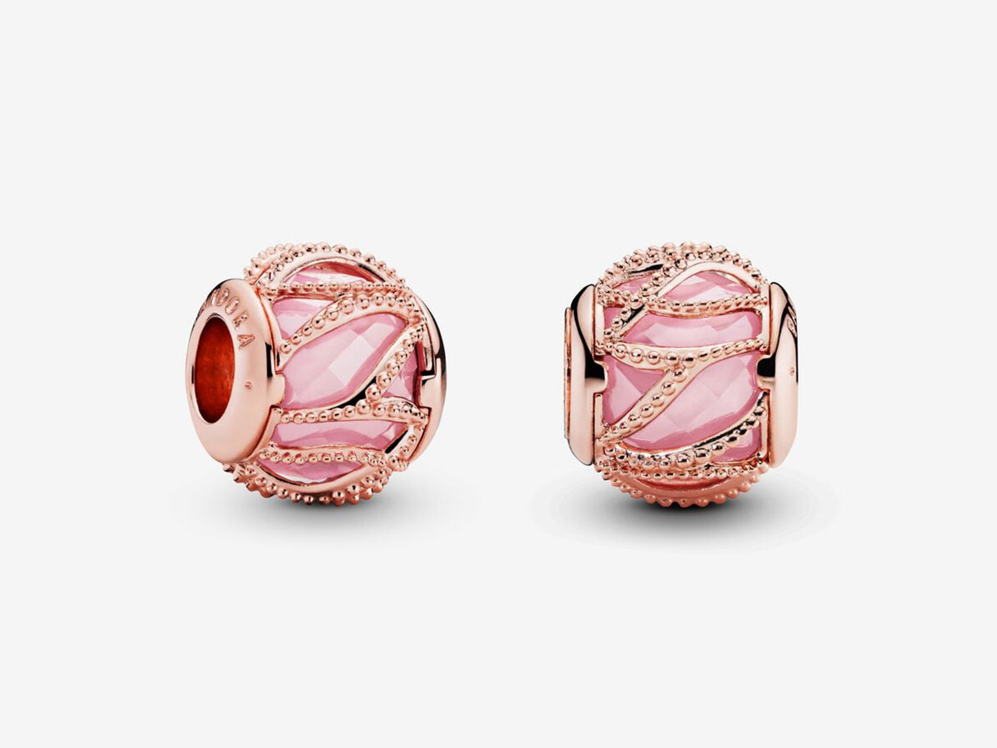 Pink Swirl Charm