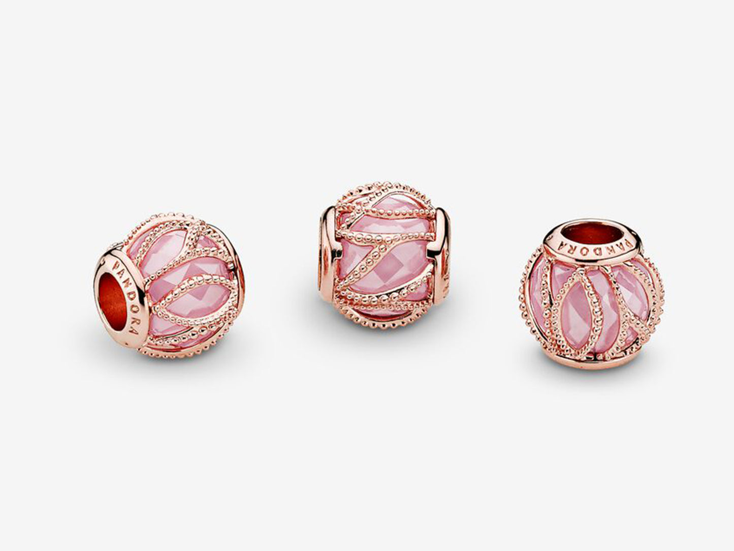 Pink Swirl Charm