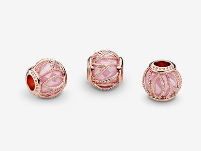 Pink Swirl Charm