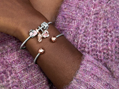 Pink Travel Bag Charm