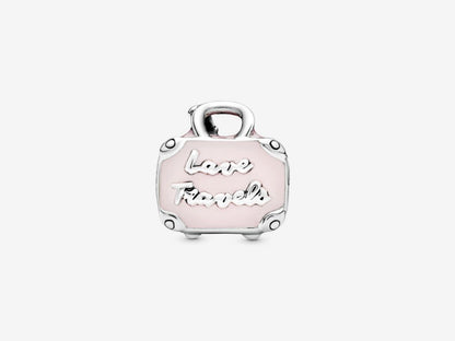 Pink Travel Bag Charm