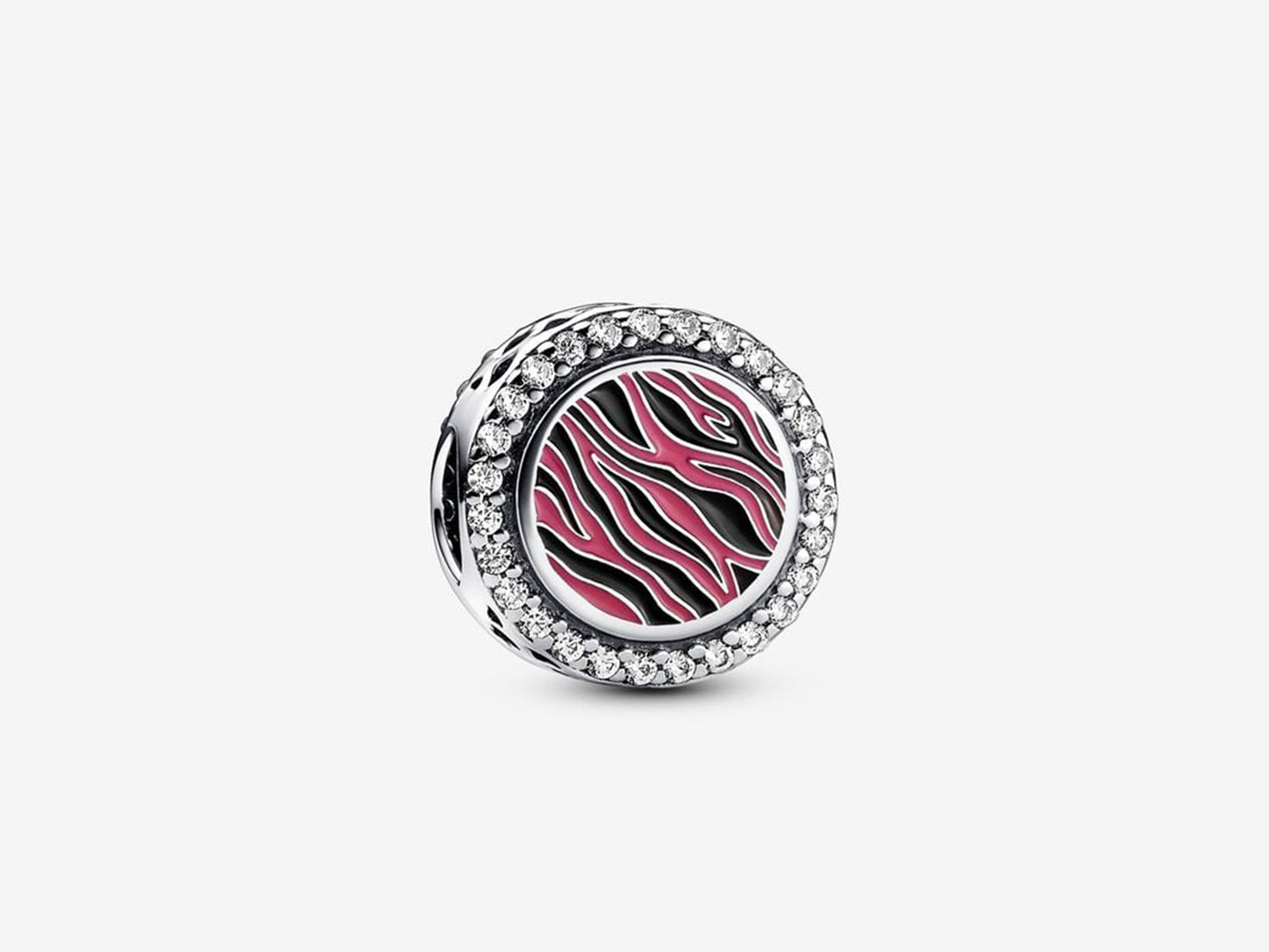 Pink Zebra Charm