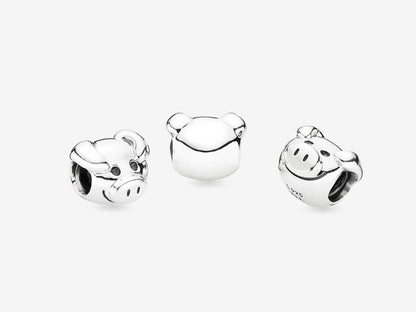 Playful Piglet Charm