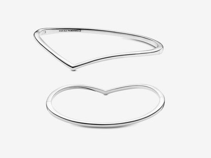 Polished Wishbone Bracelet