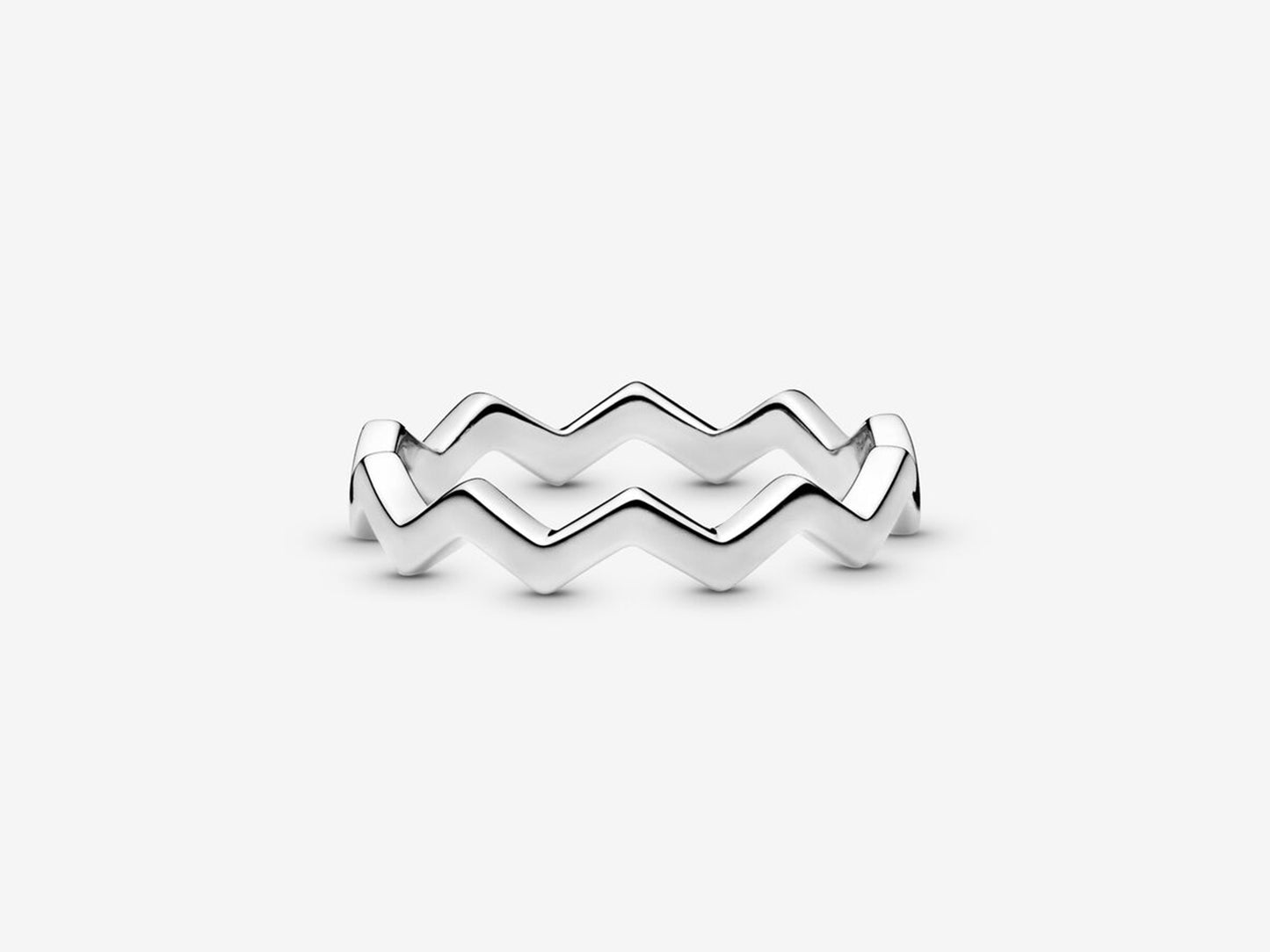 Polished Zigzag Ring