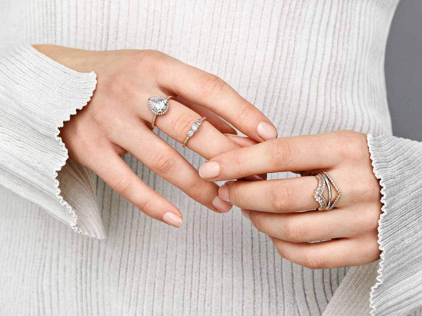 Princess Wishbone Ring