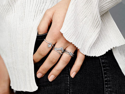 Princess Wishbone Ring