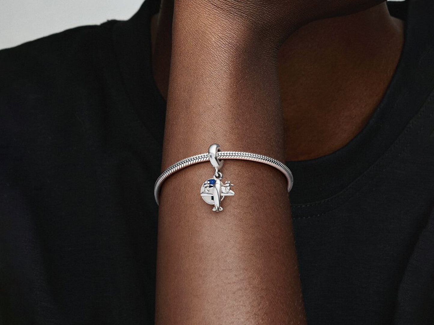 Propeller Plane Dangle Charm