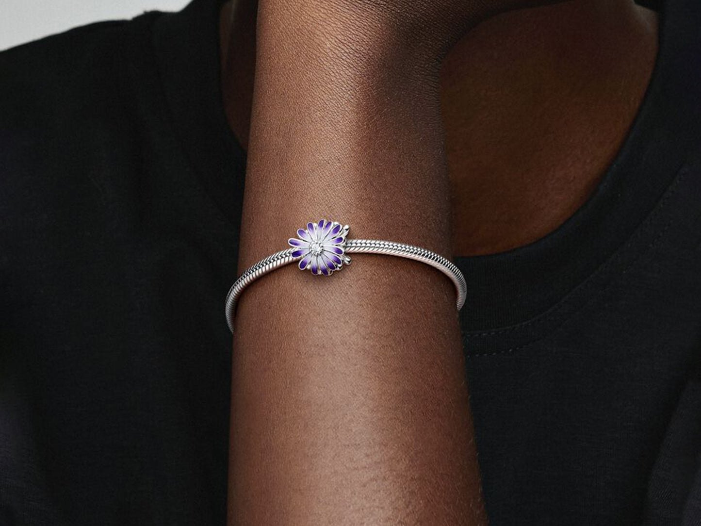Purple Daisy Beauty Charm