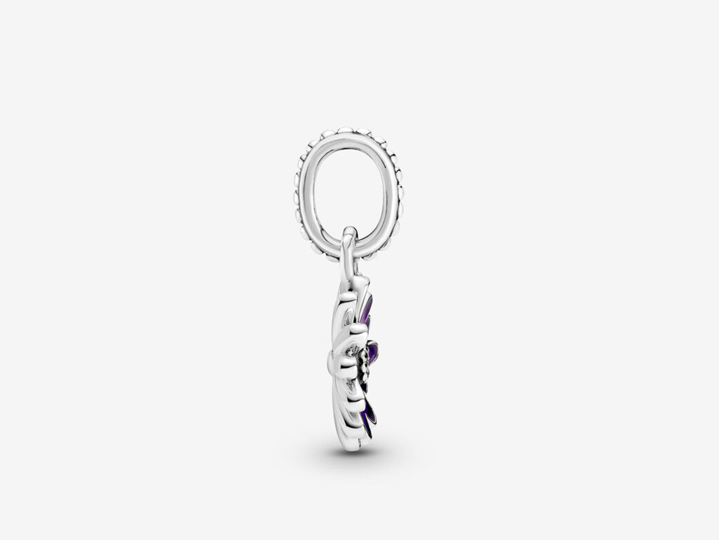 Purple Daisy Dangle Charm