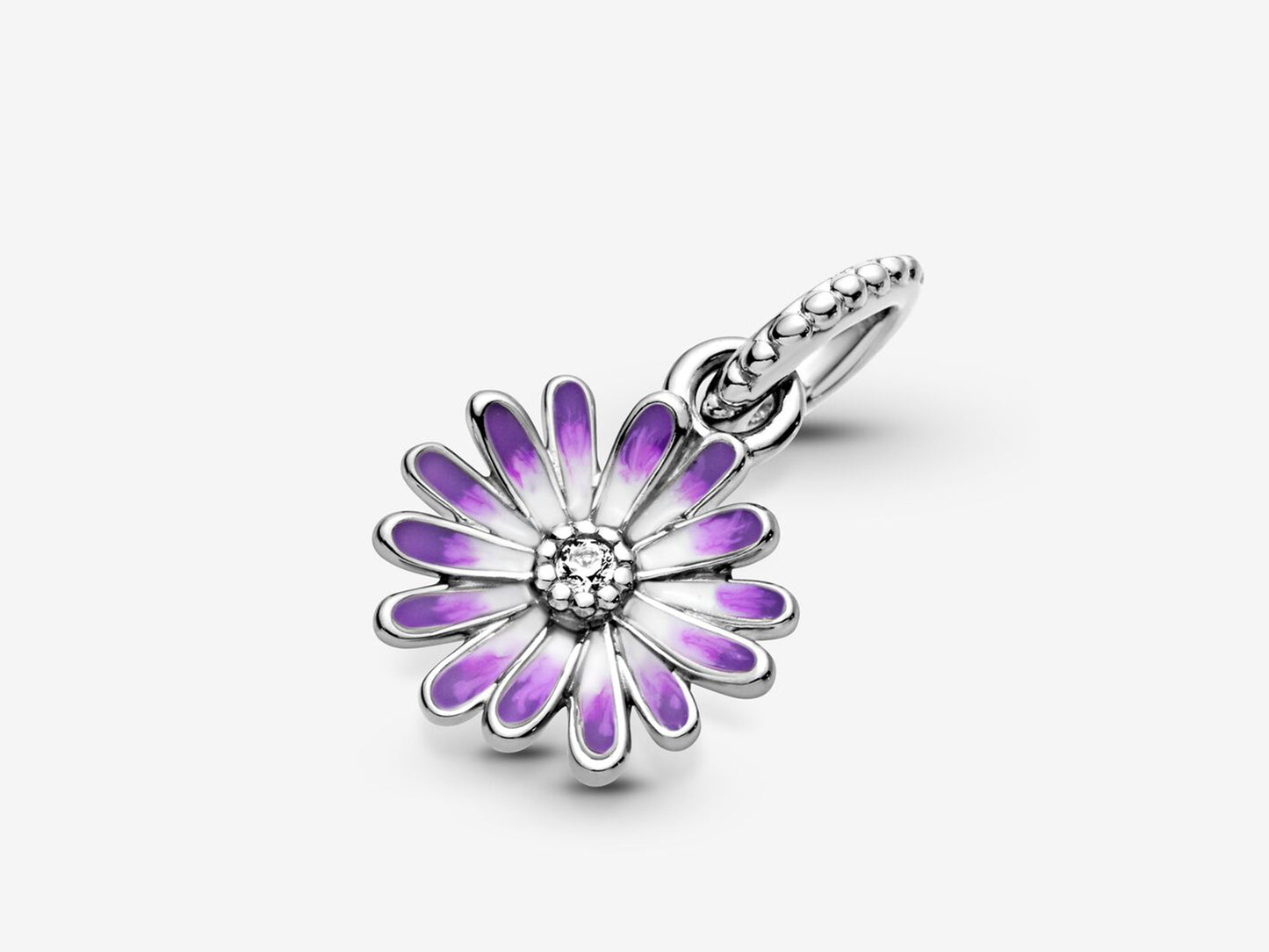 Purple Daisy Dangle Charm