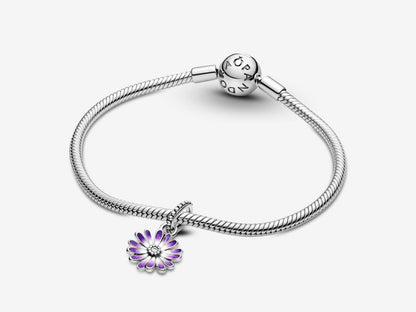 Purple Daisy Dangle Charm