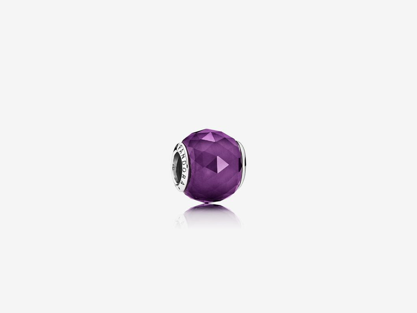 Purple Geometry Charm