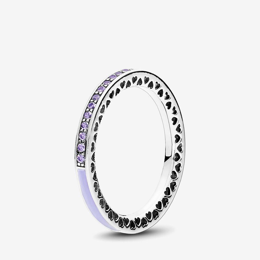 Purple Heart Elegance Ring
