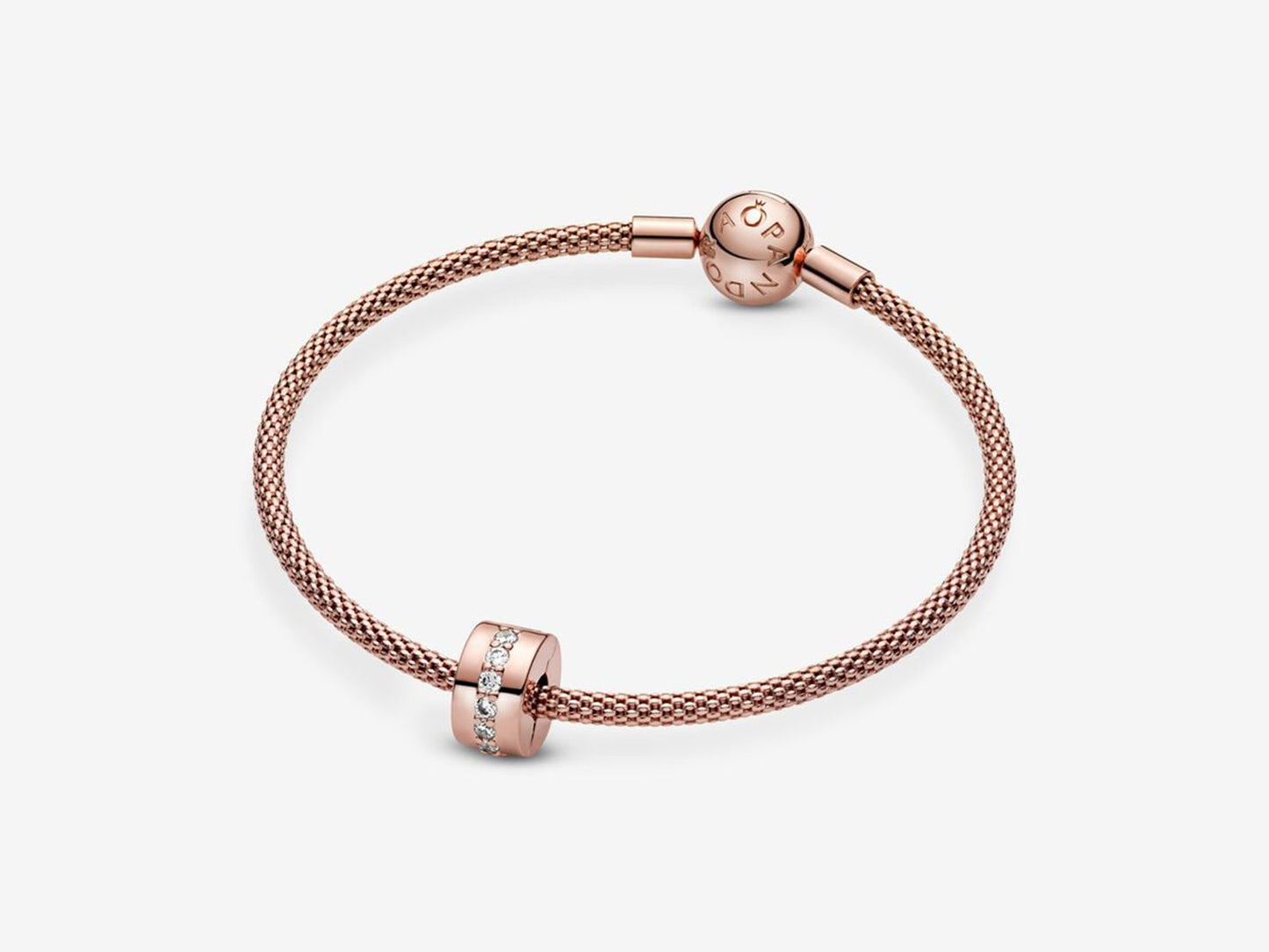 Sparkling Row Spacer Charm