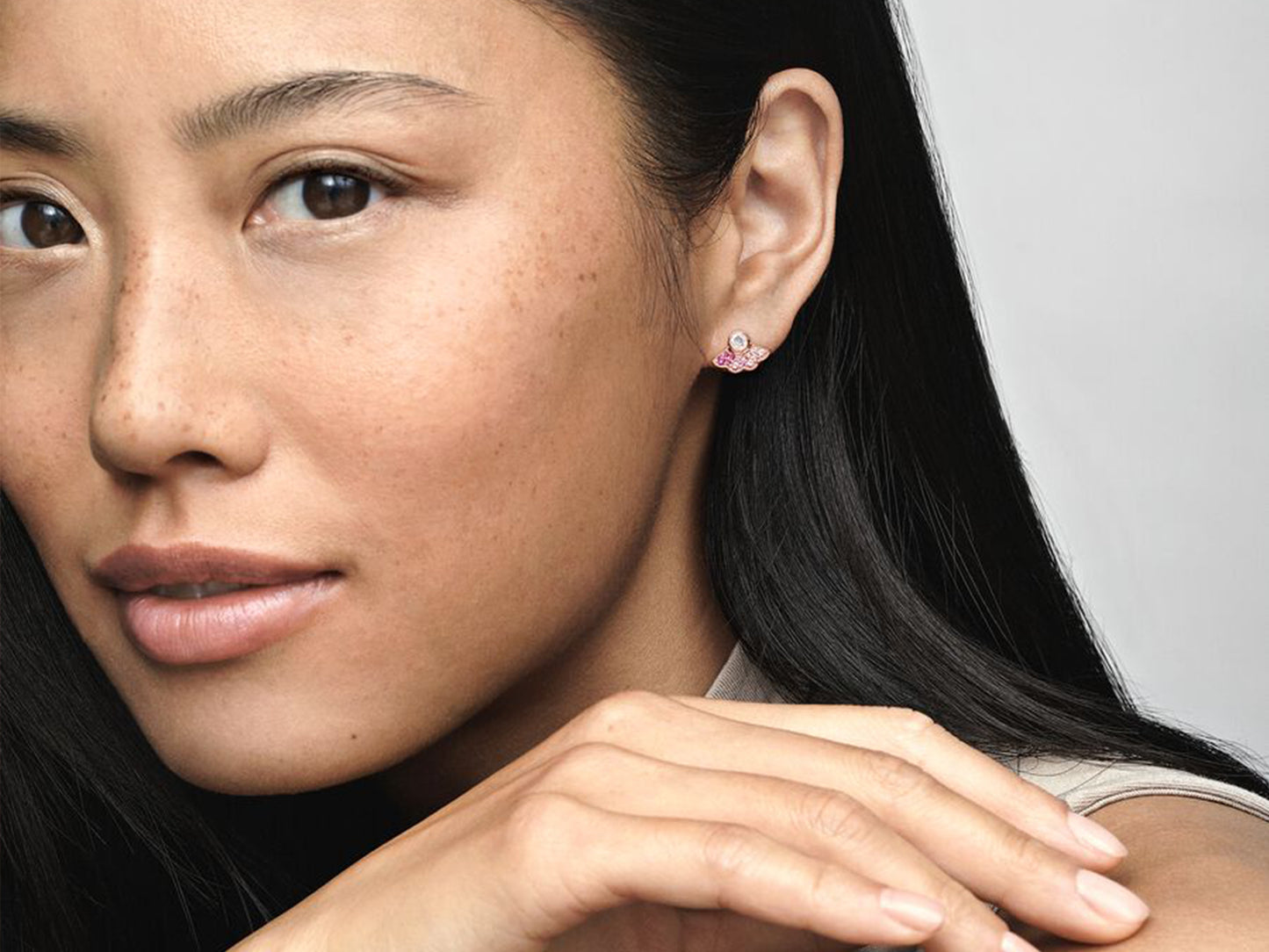 Radiant Fan-shaped Earrings