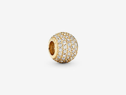 Radiant Gold Elegance Charm