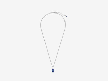 Sparkling Statement Halo Pendant Necklace
