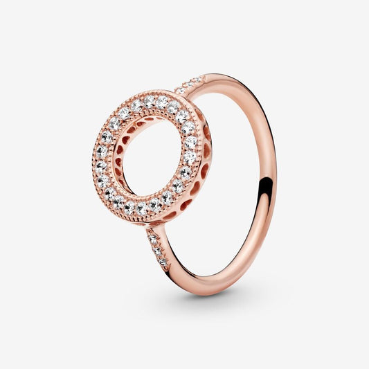 Radiant Halo Ring