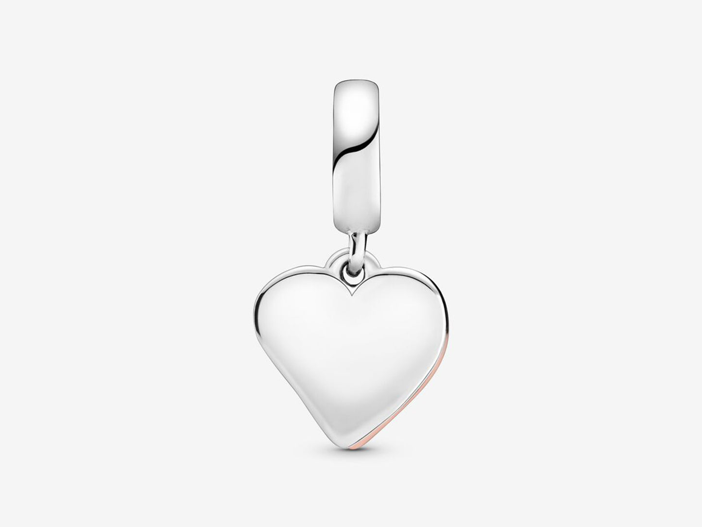 Sparkling Freehand Heart Dangle Charm