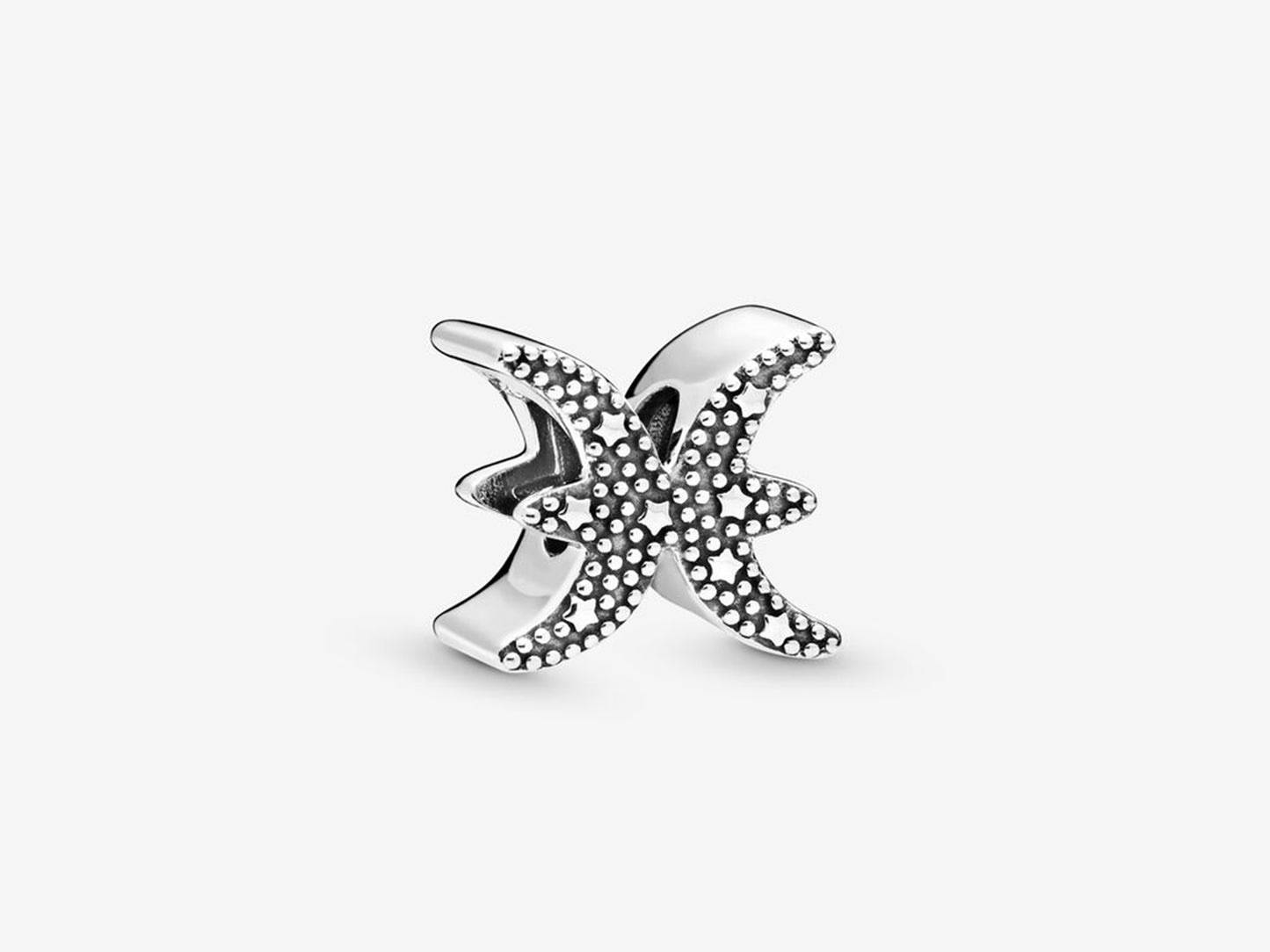 Sparkling Pisces Zodiac Charm