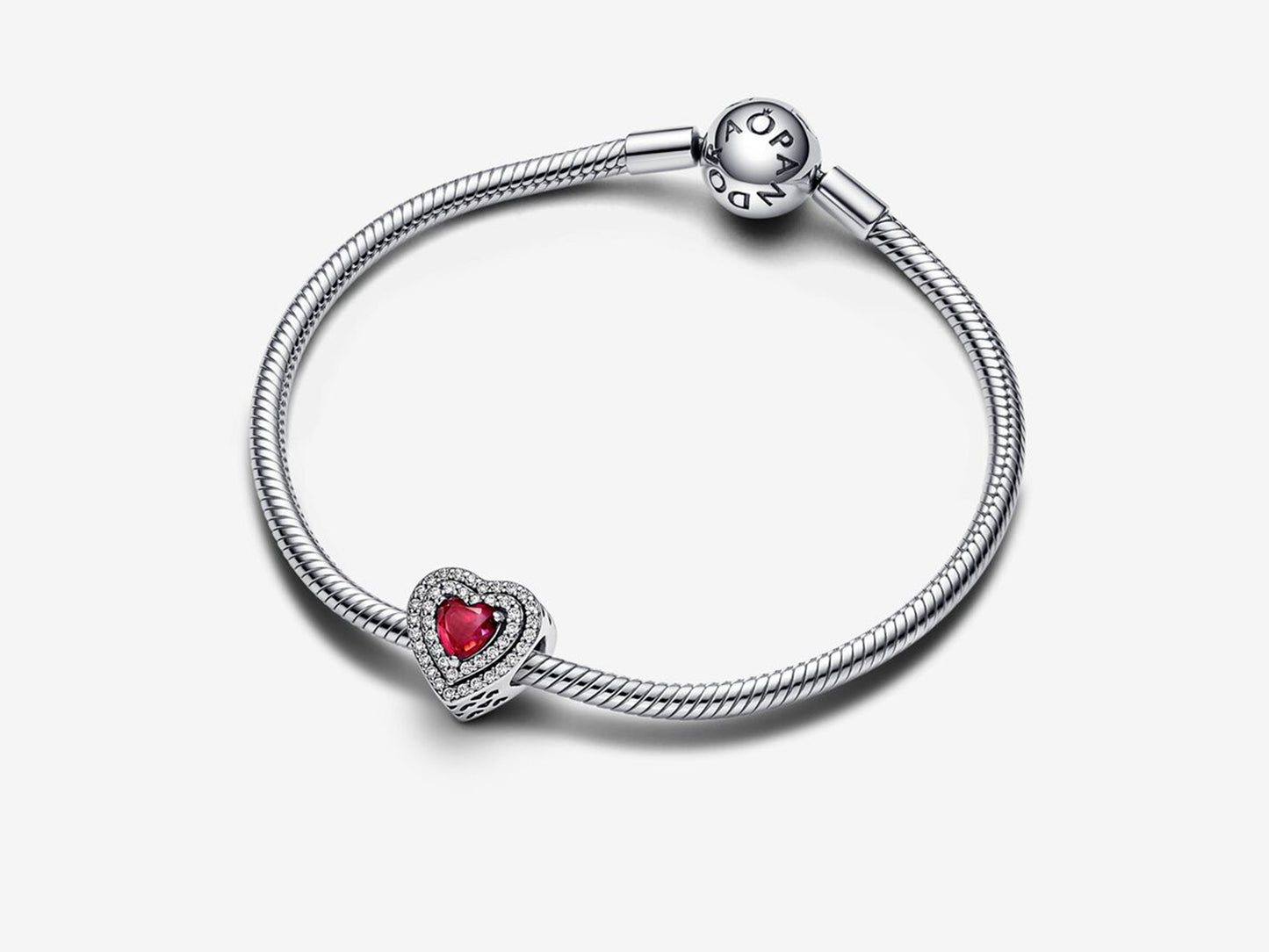 Sparkling Levelled Heart Charm