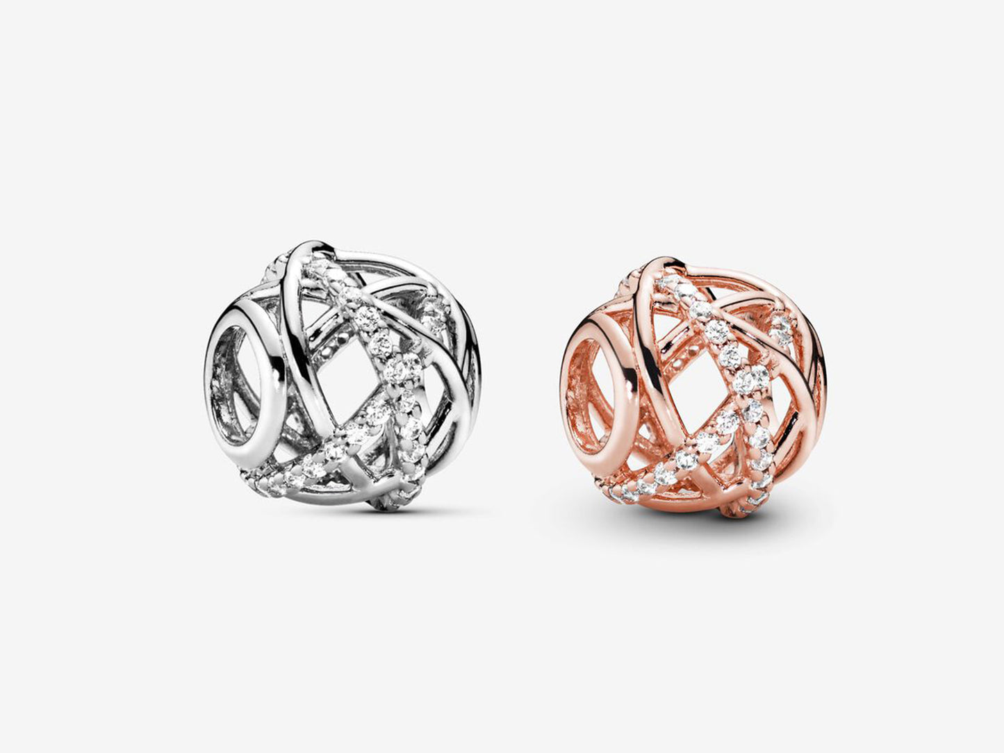 Radiant Silver Starburst Charm