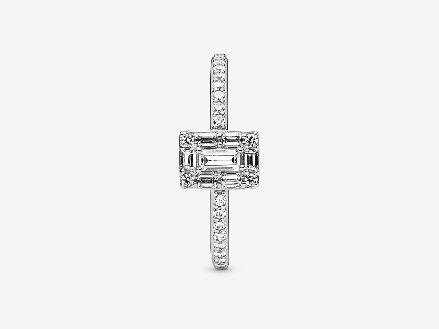 Radiant Square Aura Ring