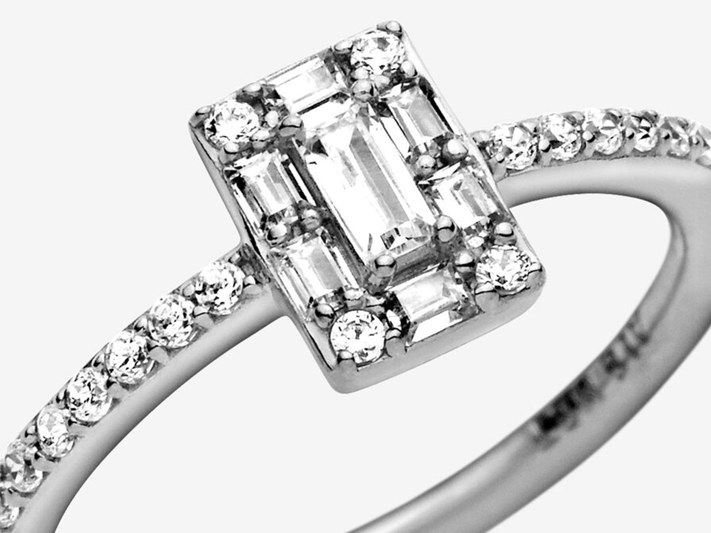 Radiant Square Aura Ring
