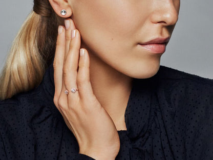 Radiant Square Elegance Ring