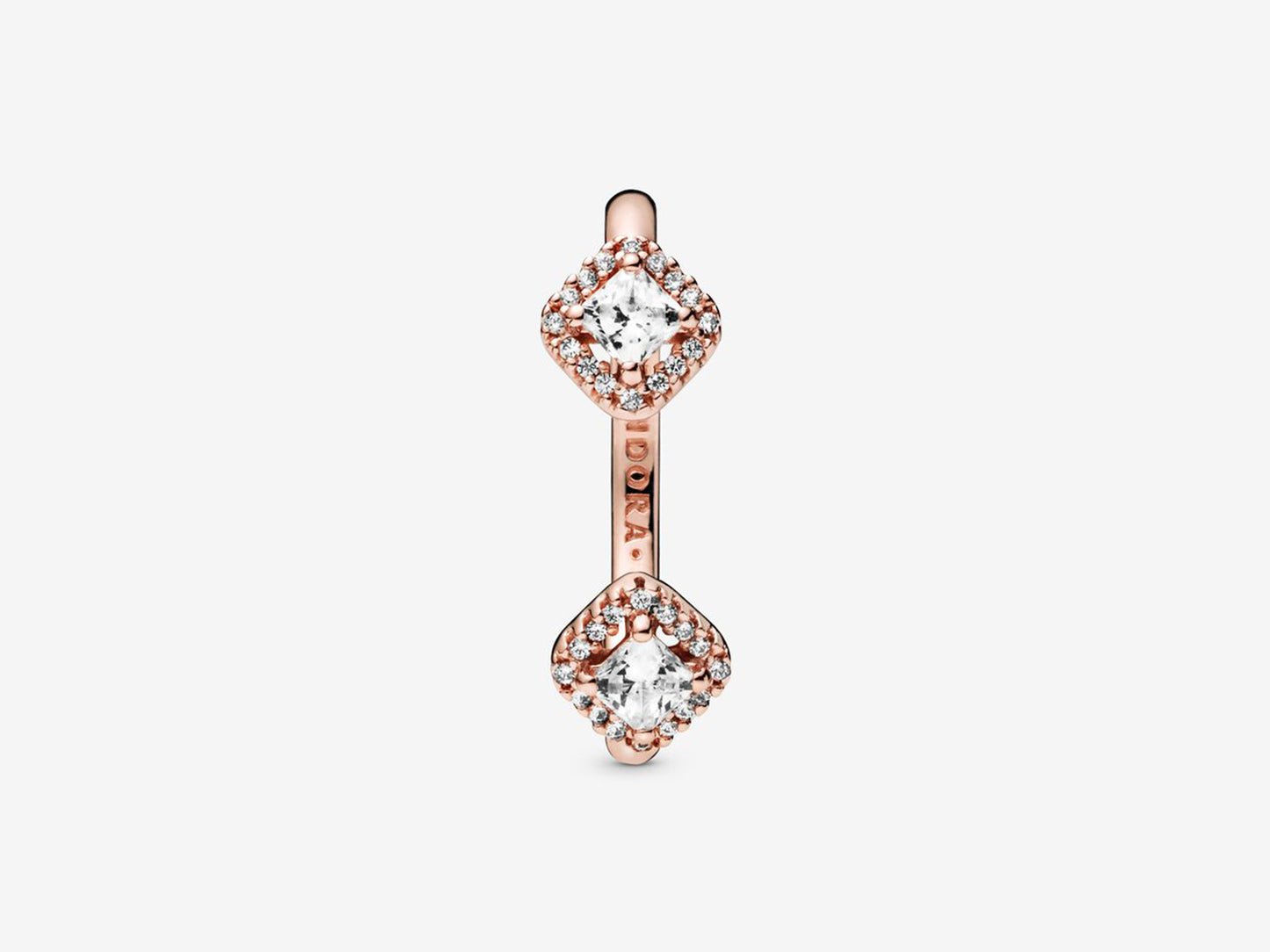 Radiant Square Elegance Ring