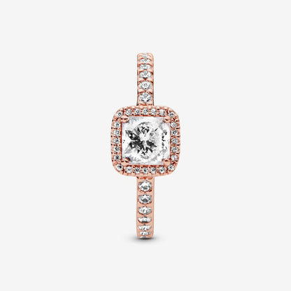 Radiant Square Gem Ring