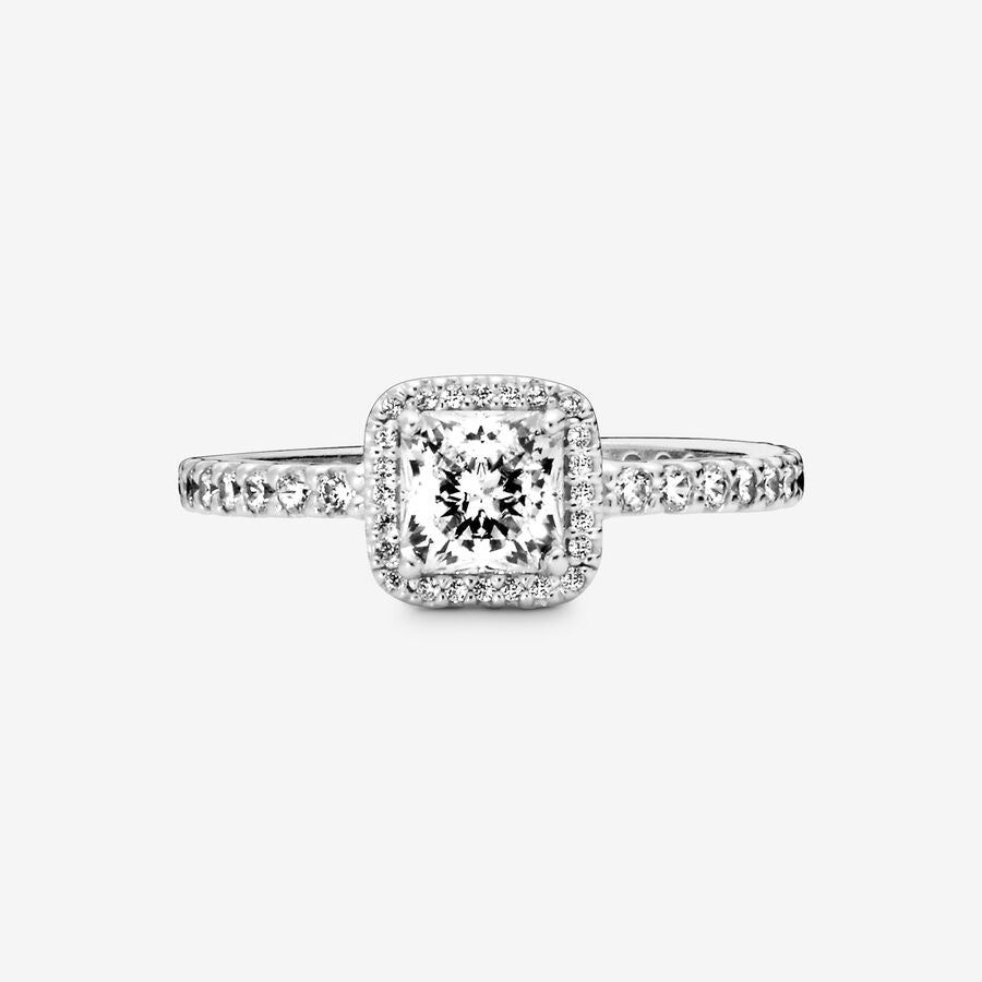 Radiant Square Ring