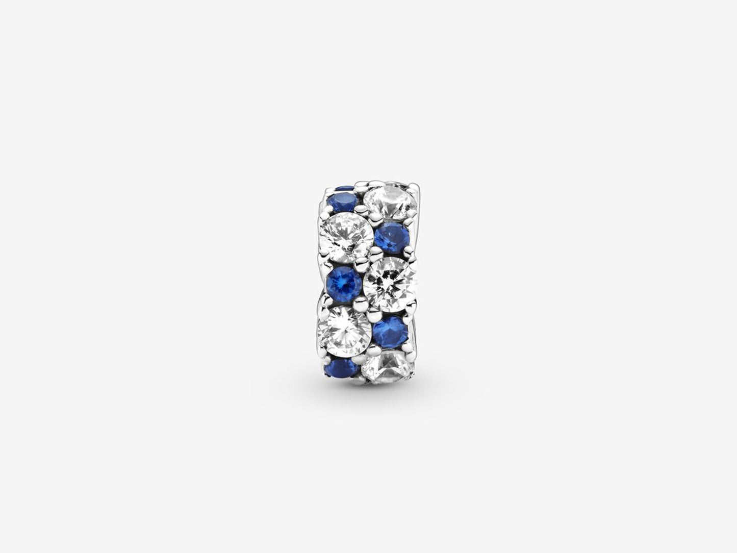 Radiant Starry Blue Clip Charm