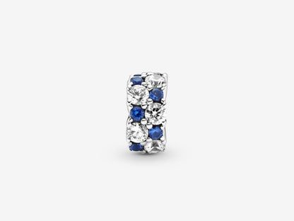 Radiant Starry Blue Clip Charm