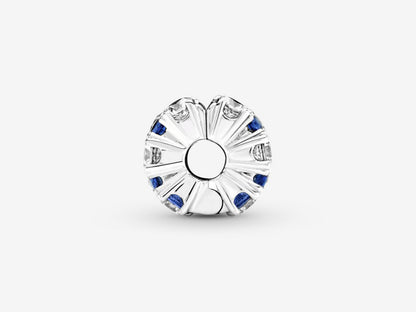 Radiant Starry Blue Clip Charm