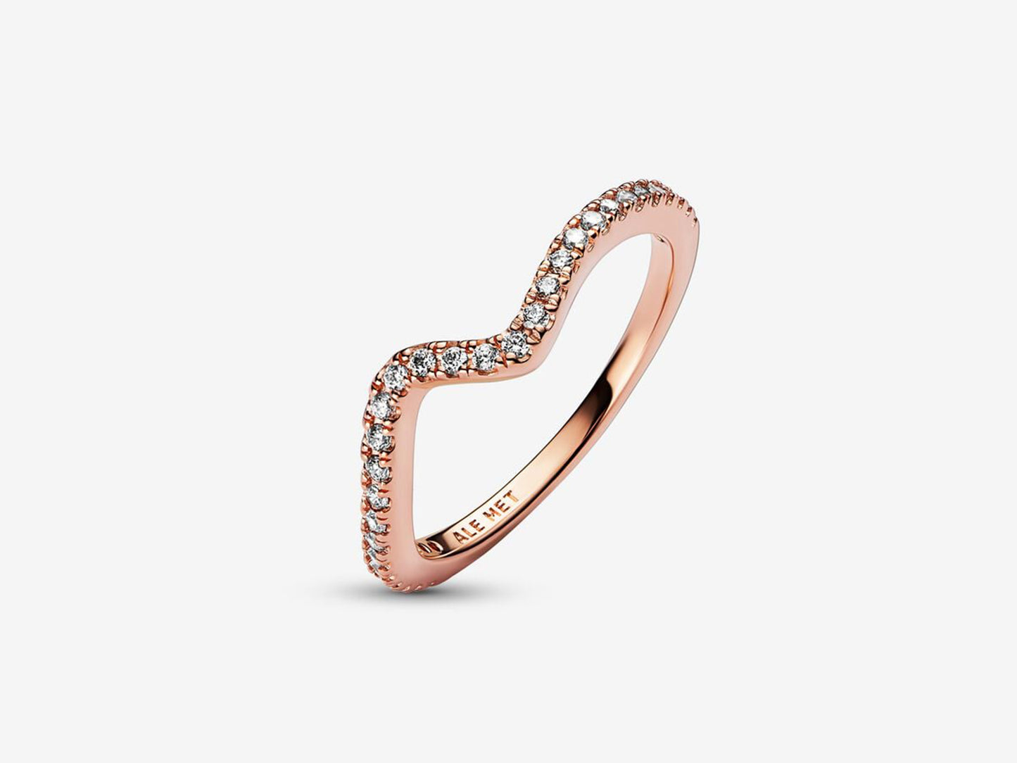 Sparkling Wave Ring