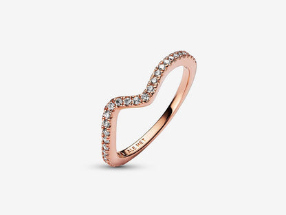 Sparkling Wave Ring