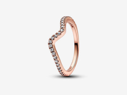 Sparkling Wave Ring