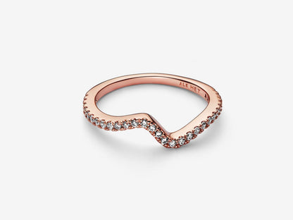 Sparkling Wave Ring