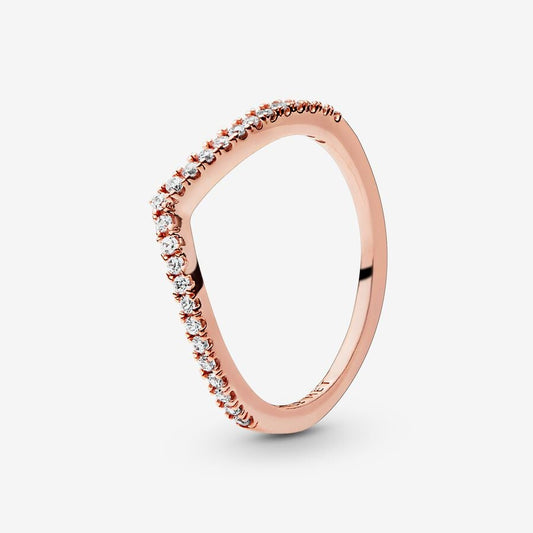 Radiant Wishbone Gleam Ring