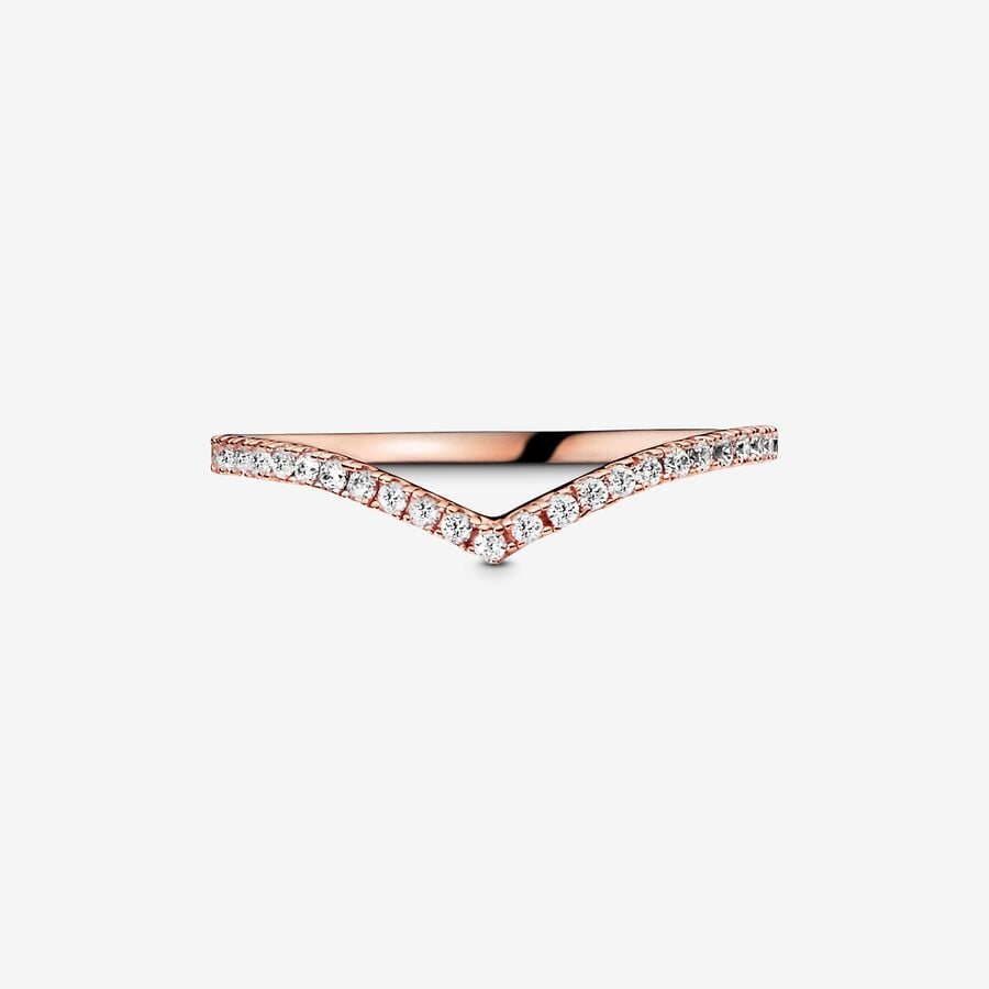 Radiant Wishbone Gleam Ring