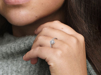 Radiant Wishbone Ring